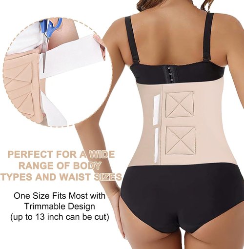 Lipo Foam 360 - Ab Board for Post-Surgery Liposuction | Compression Belly Wrap for Recovery