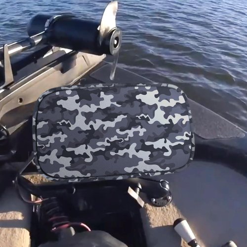 Fish Finder Cover, Compatible with UC H5/ Helix 5 Screen Cover, Made of Neoprene Protects Your Screen and Device from Sun and Adverse Weather Damage (Camouflage)