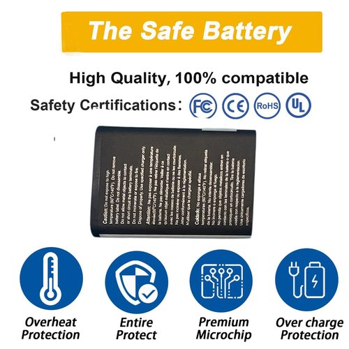 SONXIAVIVO SCP-73LBPS Battery Compatible with Kyocera DuraXV Extreme: for Kyocera Flip Phone Replacement E4810 DuraXE Epic E4830 Verizon Flip SCP73LBPS High Capacity