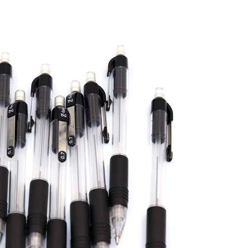 Zebra Z-Grip Mechanical Pencil, 0.7mm Point Size, HB #2 Graphite, Black Grip (Pack of 6, 144 Count Total)