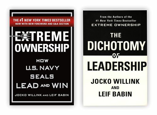 Jocko Willink Book Collection - Extreme Ownership & The Dichotomy of Leadership | 2 Essential Reads