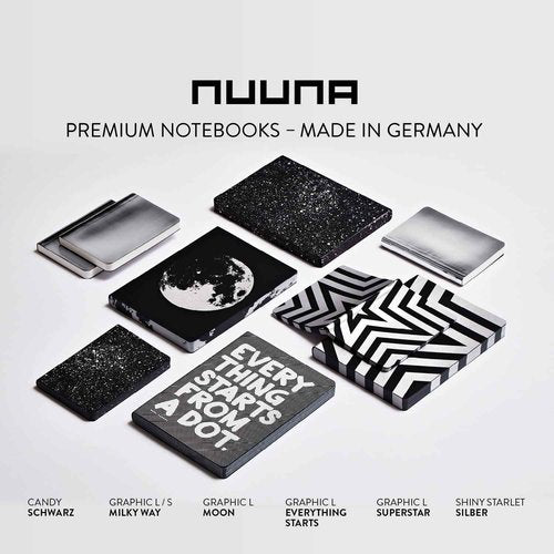 Nuuna 55003 Notepad 2.10 x 16.50 x 22.00 cm Multi-Coloured