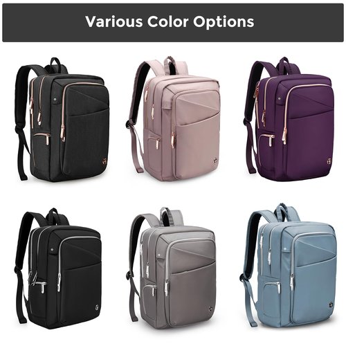 Swissdigital Design Business Laptop Backpack For Women,With USB Charging Port Computer Work Backpack,Fits 15.6 Inch Laptop Travel Casual Backpack,Black | KATY ROSE