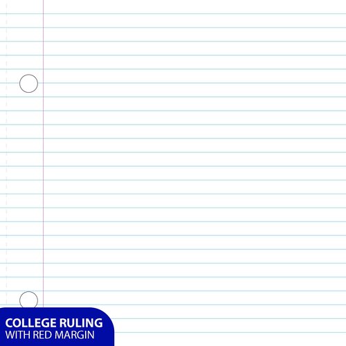 BAZIC Products Notebook College Ruled 1 Subject 80 Sheets Wireless Notebooks, Lined Composition Book, Assorted Color, 24-Pack