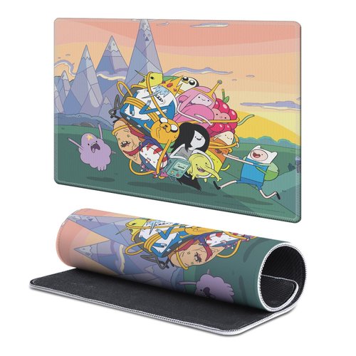 Head Case Designs Officially Licensed Adventure Time Characters Graphics 9.8 x 11.8 in (250 x 300 mm) - Small Gaming Office Desk PC Keyboard Mouse Mat Pad