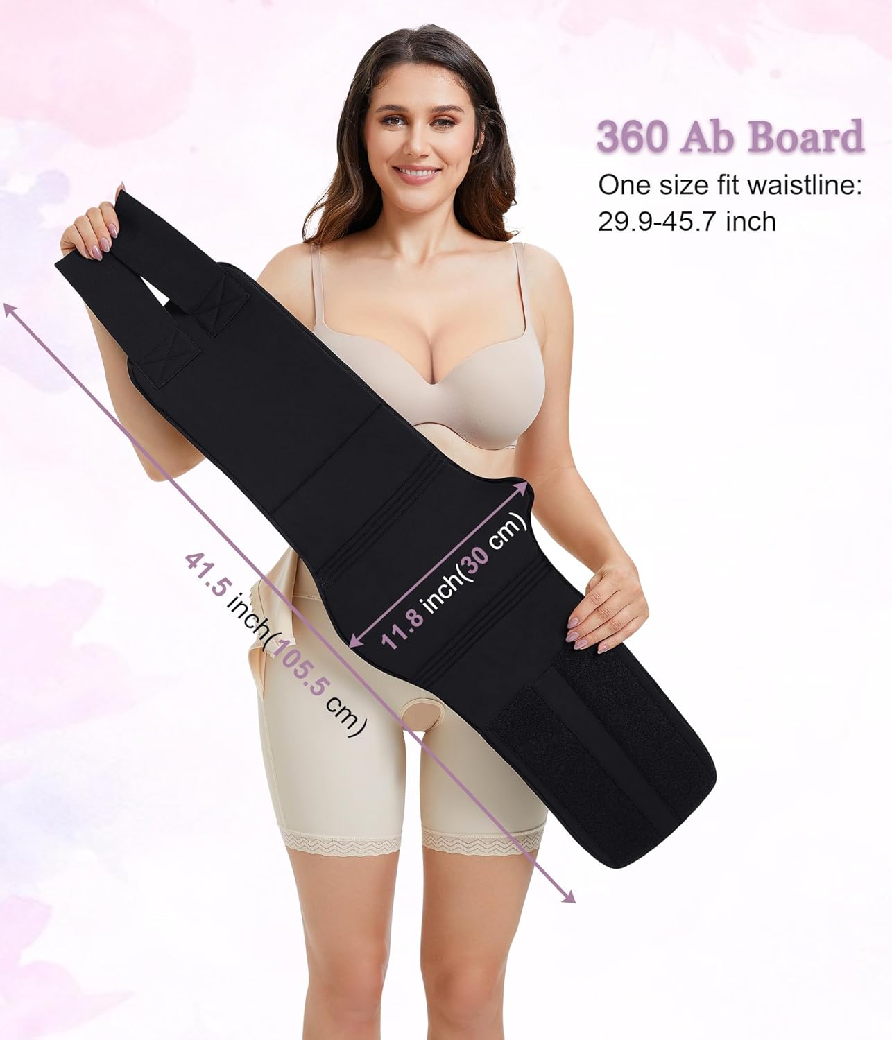 YERKOAD 360 Lipo Foam Ab Board - Post-Surgery Compression for Liposuction Recovery | Abdominal Support