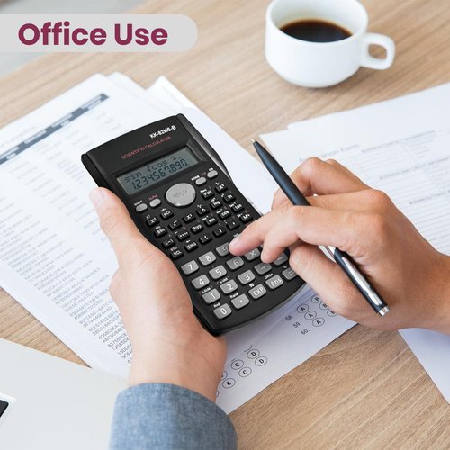 10 Pieces Scientific Calculator, 2 Line Engineering Calculator Function Calculator Math Calculator, Fraction Calculator, College Calculator for Student and Teacher