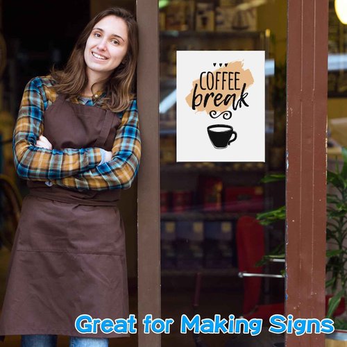 200Pcs Poster Board VinTS 11.7x16.5 Inches White Poster Paper, 230G Thickness Poster Board Bulk, Blank Graphic Display Board for School Arts, Classroom Crafts, exhibits and Notices (Pack of 200)