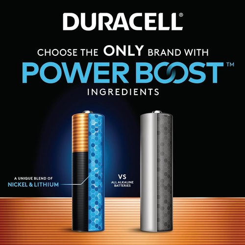 Duracell Coppertop AA Alkaline Batteries - Long-Lasting Power Boost | 28 Count Reclosable Pack