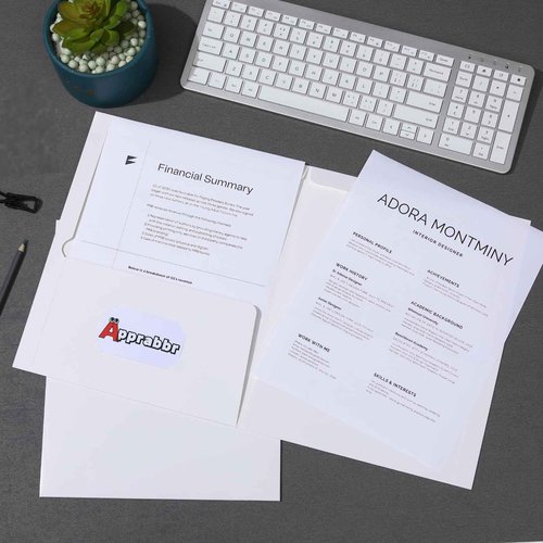 100 Pack 2 Pocket Glossy Laminated Paper Folders Letter Size Presentation Folder Bulk for Back to School Items School Supplies Two Pocket Portfolio Folder for Teacher Office Business Home - White