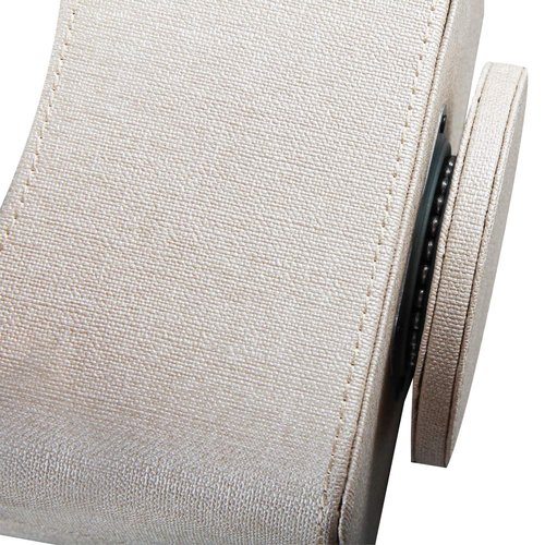 Arniche PU Leather Remote Control Holder,360 Degree Spinning Desk TV Remote Caddy,Desk Organizers and Accessories,for Controller,Media,Mail,Calculator,Mobile Phone,Pen Storage Holder(Beige)