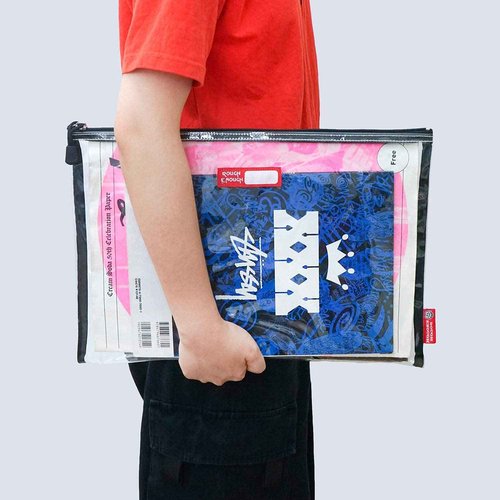 Rough Enough 13 14 Inch Laptop Sleeve Case Plastic File Folder Document Organizer Bundle Set