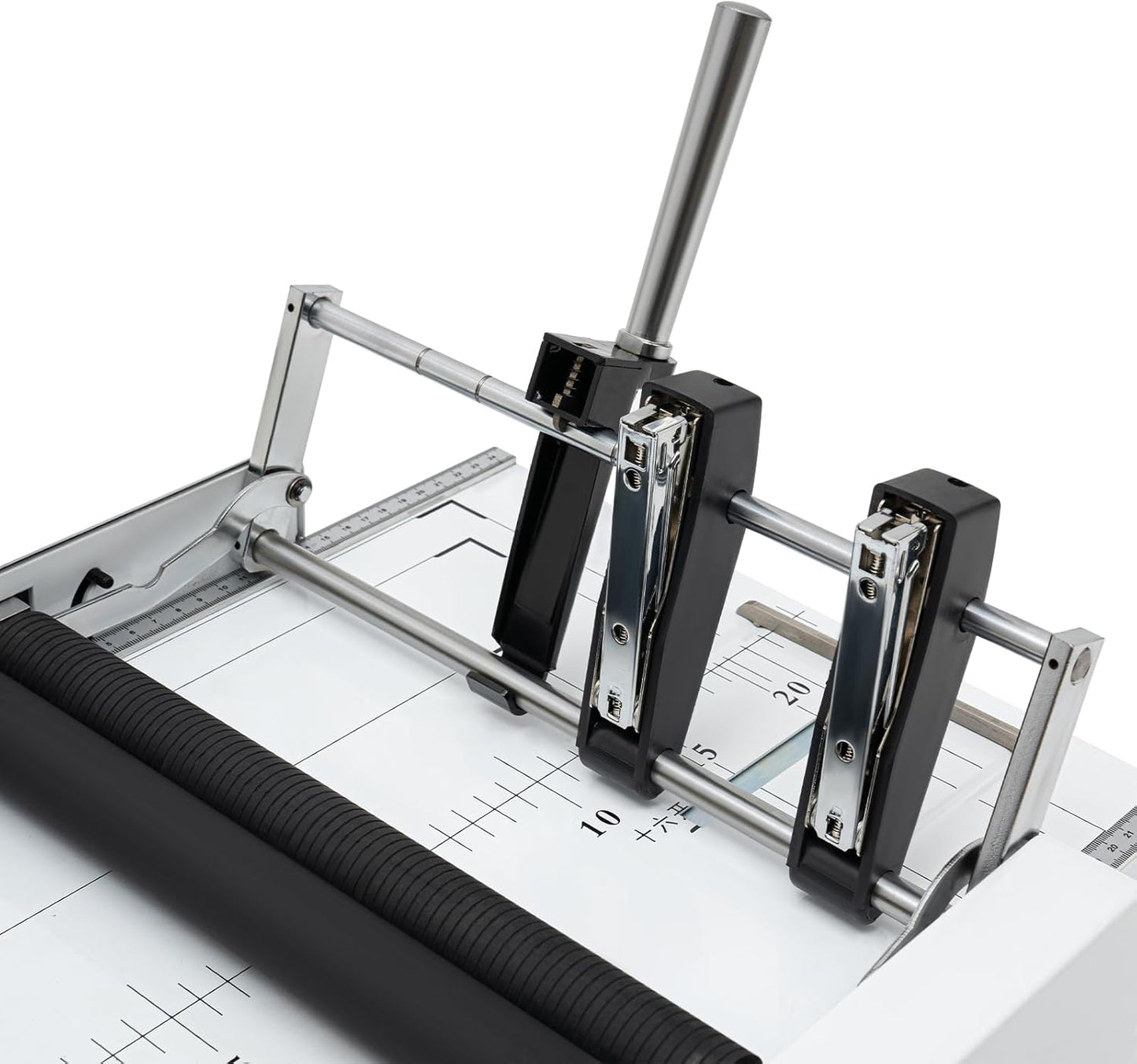 Skiennix Booklet Maker Machine - A3 Paper Folder & Stapler 2-in-1 Design with Silicone Rollers