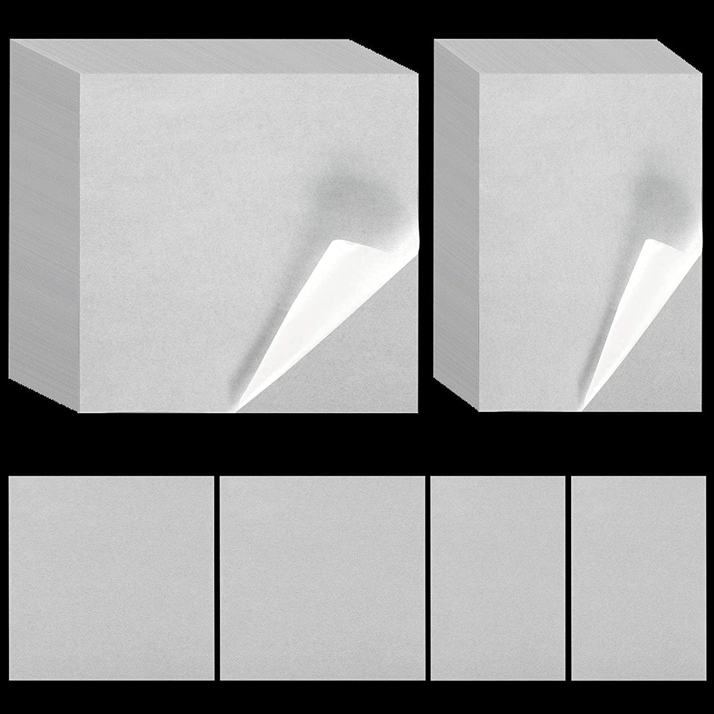 Skiennix Diamond Painting Release Paper - 300 Pieces Double-Sided Non-Stick Covers | 15x15 cm & 15x10 cm