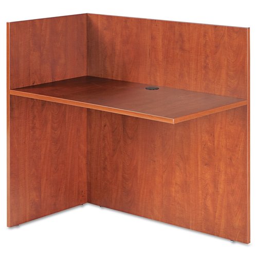 Alera VA324424MC Valencia Reversible Reception Return, 44w X 23 5/8d X 41 1/2h, Med Cherry