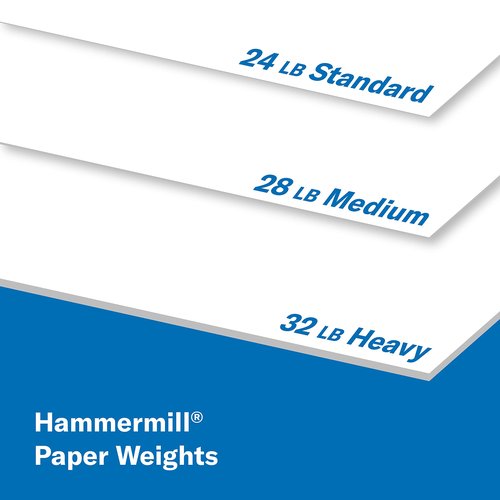 Hammermill Printer Paper, Premium Laser Print 32 lb, 11 x 17-1 Ream (500 Sheets) - 98 Bright, Made in the USA, 104653R