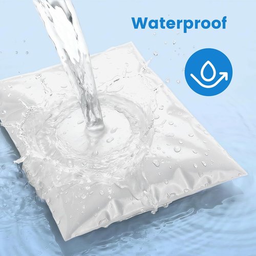 Metronic Poly Mailers - Heavy Duty Waterproof Shipping Bags | 14x19 Inches | 1000 Pack, White