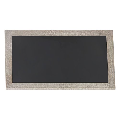 HBCY Creations 24" X 36" Weathered Lightwash Solid Wood Frame Wall Chalkboard, Magnetic Surface, Home Décor, Restaurant & Café Menus, Blackboard, Includes Chalk, Eraser & Hanging Hardware