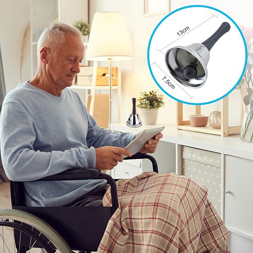 CallToU Wireless Caregiver Pager - Smart Alert System for Seniors & Patients | Easy-to-Use Hand Call Bell