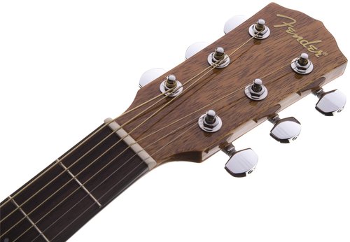 Fender CD-60 Dreadnought Acoustic Guitar - Natural Bundle with Gig Bag, Tuner, Strap, Strings, Picks, Instructional Book, and Austin Bazaar Instructional DVD
