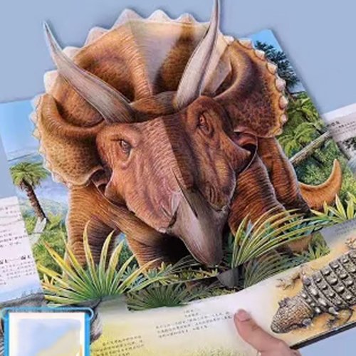 3D Prehistoric Encyclopedia Knowledge, Prehistoric Biological Knowledge, Interesting Three-Dimensional Interactive Knowledge, Dinosaur Knowledge