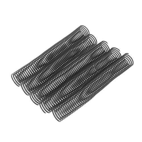 18 Pcs Spiral Binding Coil 38mm Diameter 48 Loop 4:1 Pitch 310 Sheet Capacity Binding Combs for Engineering Documents