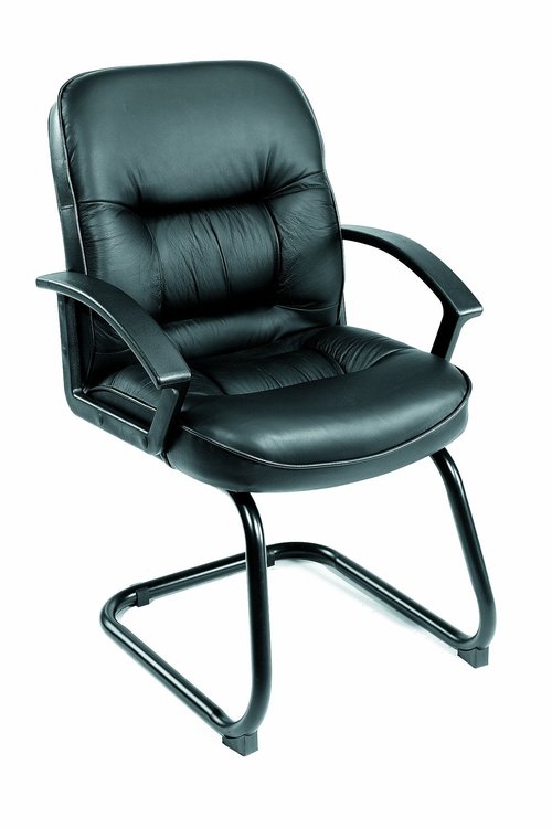 Boss Office Products Chairs Guest Seating, Unspecified, Black