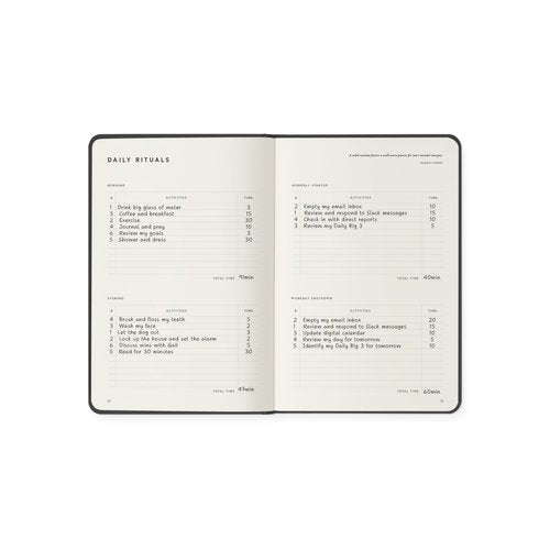 Full Focus Gray Linen Planner by Michael Hyatt - The #1 Daily Planner to Increase Focus, Eliminate Overwhelm, and Achieve Your Biggest Goals - Hardcover