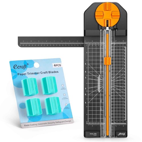 Ecraft 4-in-1 Paper Cutter & Straight Paper Cutter Blade