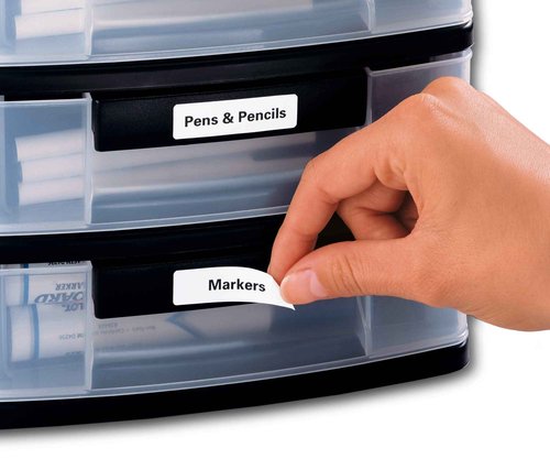 Avery Removable ID Labels, Sure Feed Technology, 0.5" x 1.75", 5 Packs (6467)