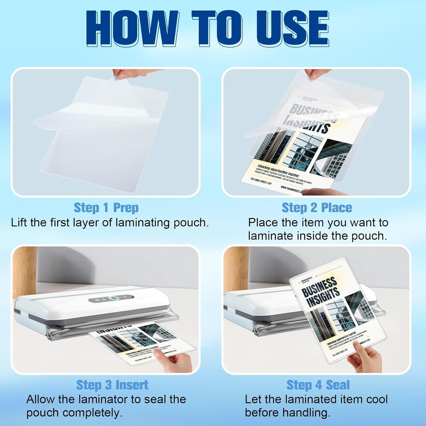 100 Pack Thermal Laminating Pouches - 7 Mil Thick Clear Sheets for 11 x 17 Tabloid | Ideal for Education