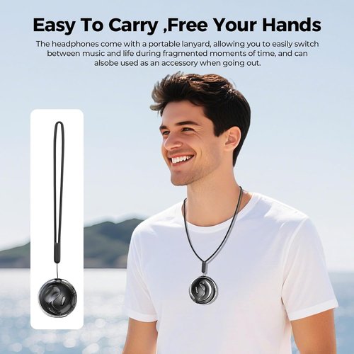 MINISO X15PRO AI Translation Earbuds - Real-Time 3-in-1 Language Translator | Supports 134 Languages, Open-Ear Design for Travel & Learning