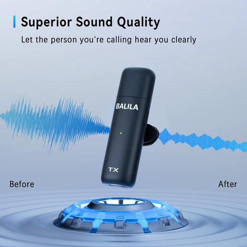 BALILA Conference Speaker and Microphone, 10 AI Mics 360° Voice Pick Up & Noise Reduction, USB Speakerphone for 10-15 People Conference Room, Compatible with Multi-Leading Platforms, Zoom, MS Team