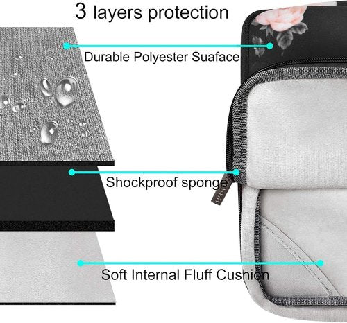 MOSISO MacBook Air 13 Inch Case - Durable Hard Shell with Keyboard Skin & Webcam Cover | Black