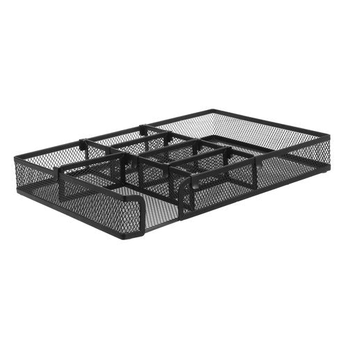 Tofficu Office Organization Metal Organizer Mesh Document Holder for Desk Storage for Home and Office Organization Capacity for Files and Accessories