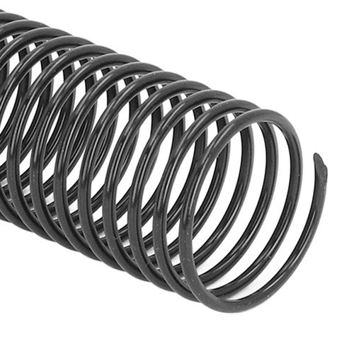 18 Pcs Plastic Spiral Binding Coil, 4:1 Pitch, 38mm Diameter, Reusable, Up to 310 Sheets High Capacity Binding Coil, for A4 Paper, Documents, Business