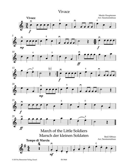 Violin Recital Album - First Position - Volume 1