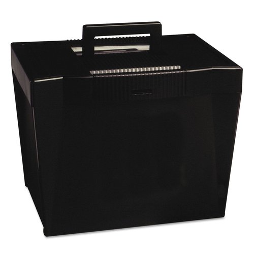 Pendaflex Economy File Box, Black, 10-7/8" H x 13-1/2" W x 10-1/4" D (20861)