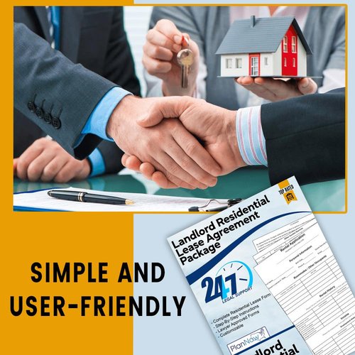 PlanNow Residential Lease Agreement Forms Rental Applications - Disclosure - Walkthrough Checklist - Attorney-Approved - State-Specific - Easy Instructions Protect Yourself &Tenant Live Legal Support