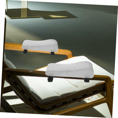 NUOBESTY 2Pcs Ergonomic Desk Chair Arm Pads Comfortable Armrest Covers for Office and Gaming Chairs Material Elevates Elbow Support