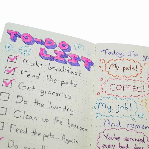 Simply Genius A5 Dotted Notebook - Travel Journal & Pocket Notebook - Professional Note Taking & Office Product - Creative Planning & Journal Writing - 30-Pack, Light Blue, 92 Pages, 8.2 x 5.5 in