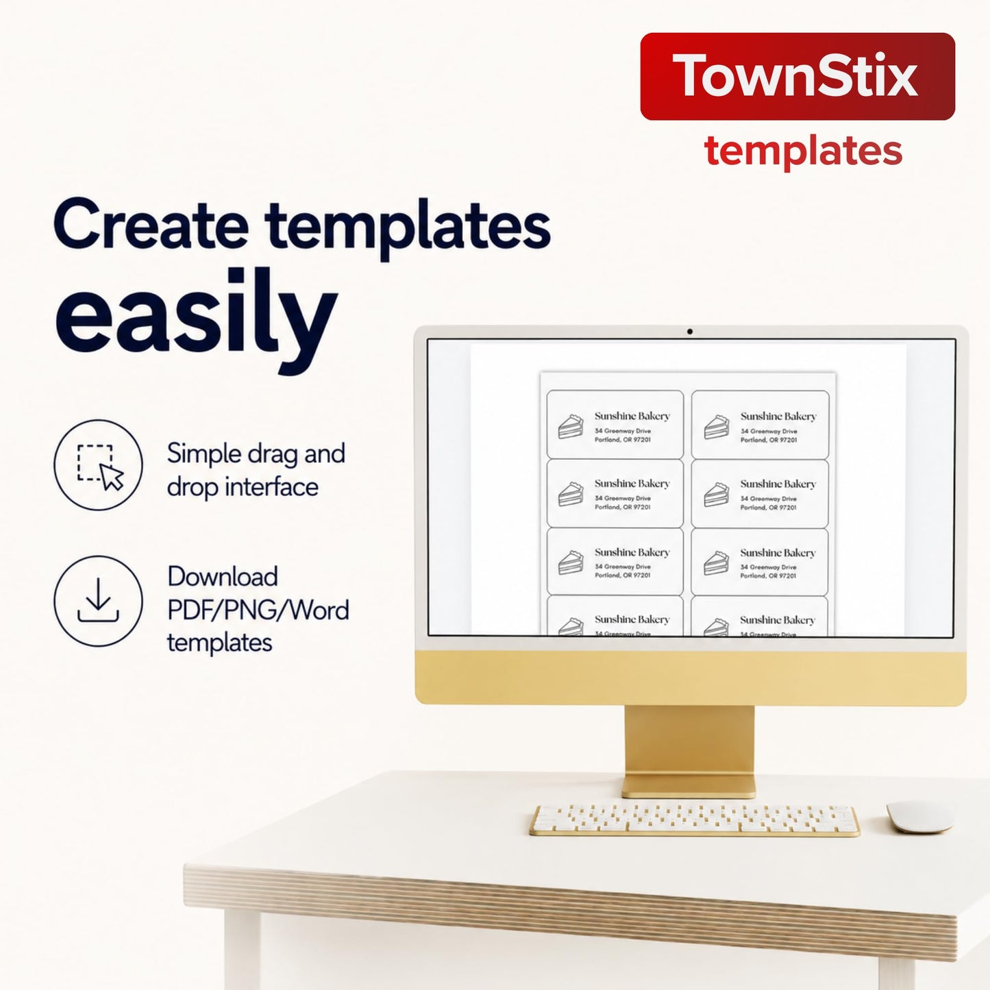 (2" x 4") 200 Sheets, Printable White Sticker Labels, Laser/Inkjet Printing - Matte, 10 per Page