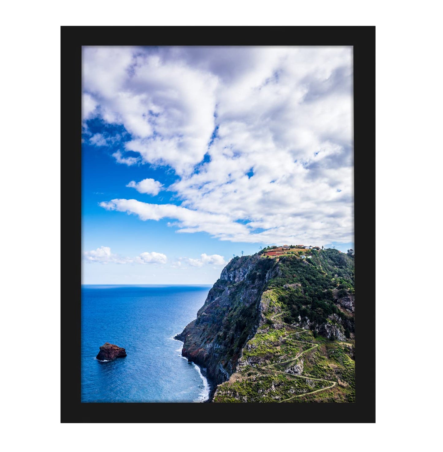 MENNTHUI 17x24 Black Picture Frame, Wall Mounting Horizontally or Vertically, Decoration for Photos, Paintings, Posters, Artwork
