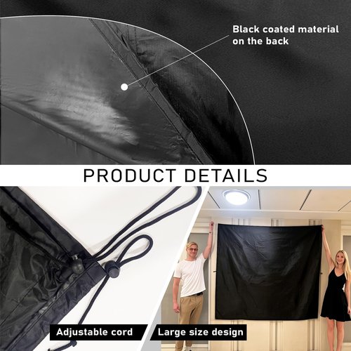 72 * 66IN Office Cubicle Curtain Cubicle Privacy with Self-Adhesive Hook Adjustable Length All-Around Privacy Curtain Door Partition for Workstations Study Room
