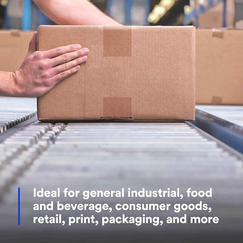 3M Scotch H183 Industrial Packing Tape Dispenser for 3" Tape - Lightweight and Portable for Commercial Packaging, Shipping, Moving, Carton and Box Sealing