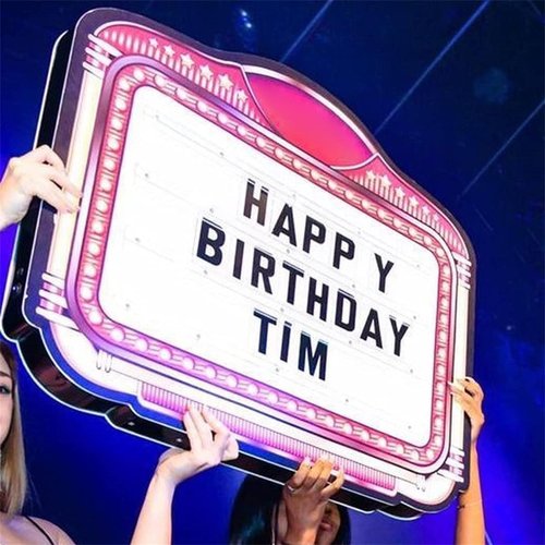 NOLLAM LED Club Bottle Presenter, Color Letter Billboard,Hand Holding Luminous LED Presenter,Happy Birthday,Changeable Letters VIP Service for Club Party Bar