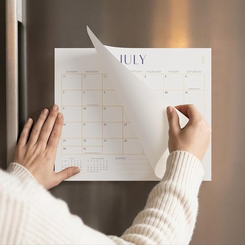 Jotsome Magnetic Calendar - 2026-2027 Monthly Fridge Calendar | Easy Organizing 13x11 Inch