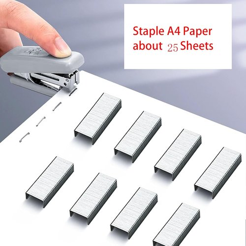 Skiennix 12# Staples - 10,000 Pcs Stainless Steel for Office, School & Home | 0.4" x 0.2" Size