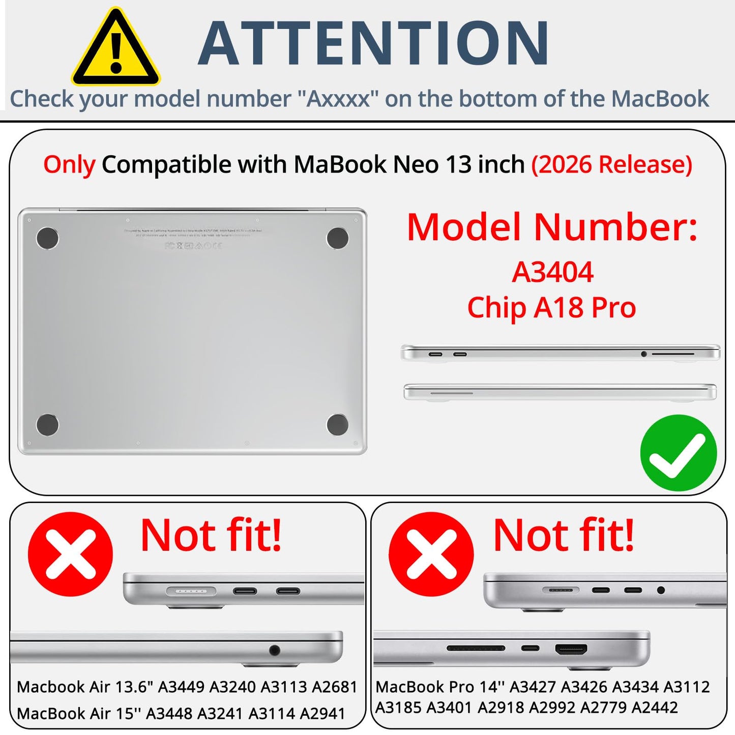 AKIT Compatible with MacBook Neo Case 13 inch 2026 Release, Unique Pattern Plastic Hard Shell Laptop Case+Screen Protector+Keyboard Cover for New MacBook Neo 13 inch A3404 (A18 Pro Chip), SumPink