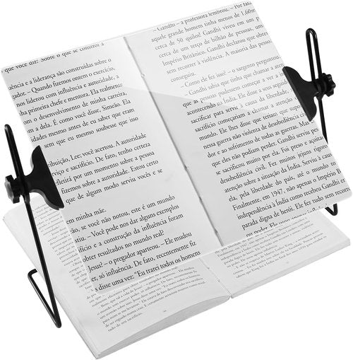 Skiennix 3X Desktop Reading Magnifier - Full Page Magnifying Glass for Low Vision & Seniors | Ideal for Books, Small Print & Documents